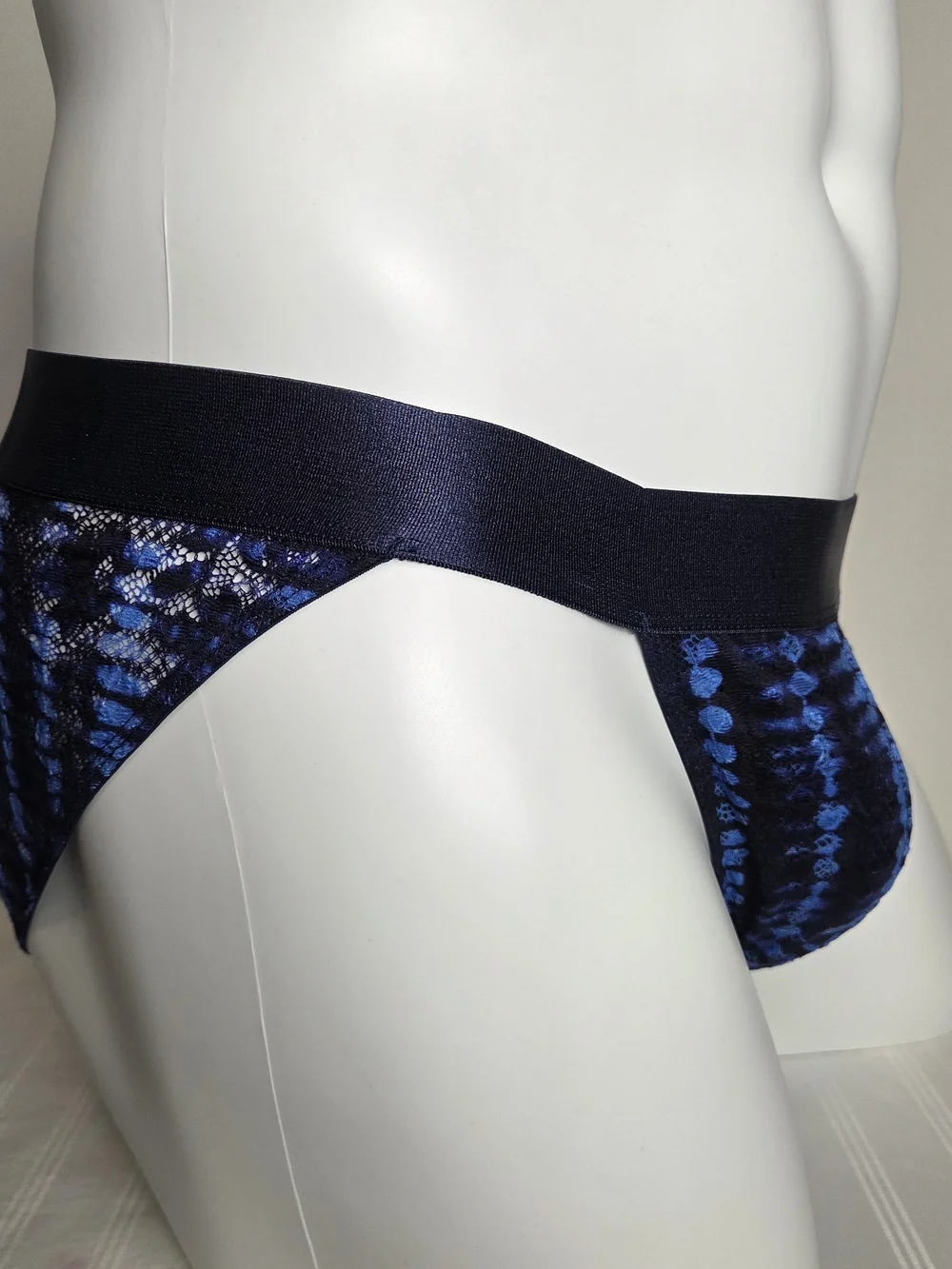 Cosabella Navy Blue Shiny Bikini Brief for Men